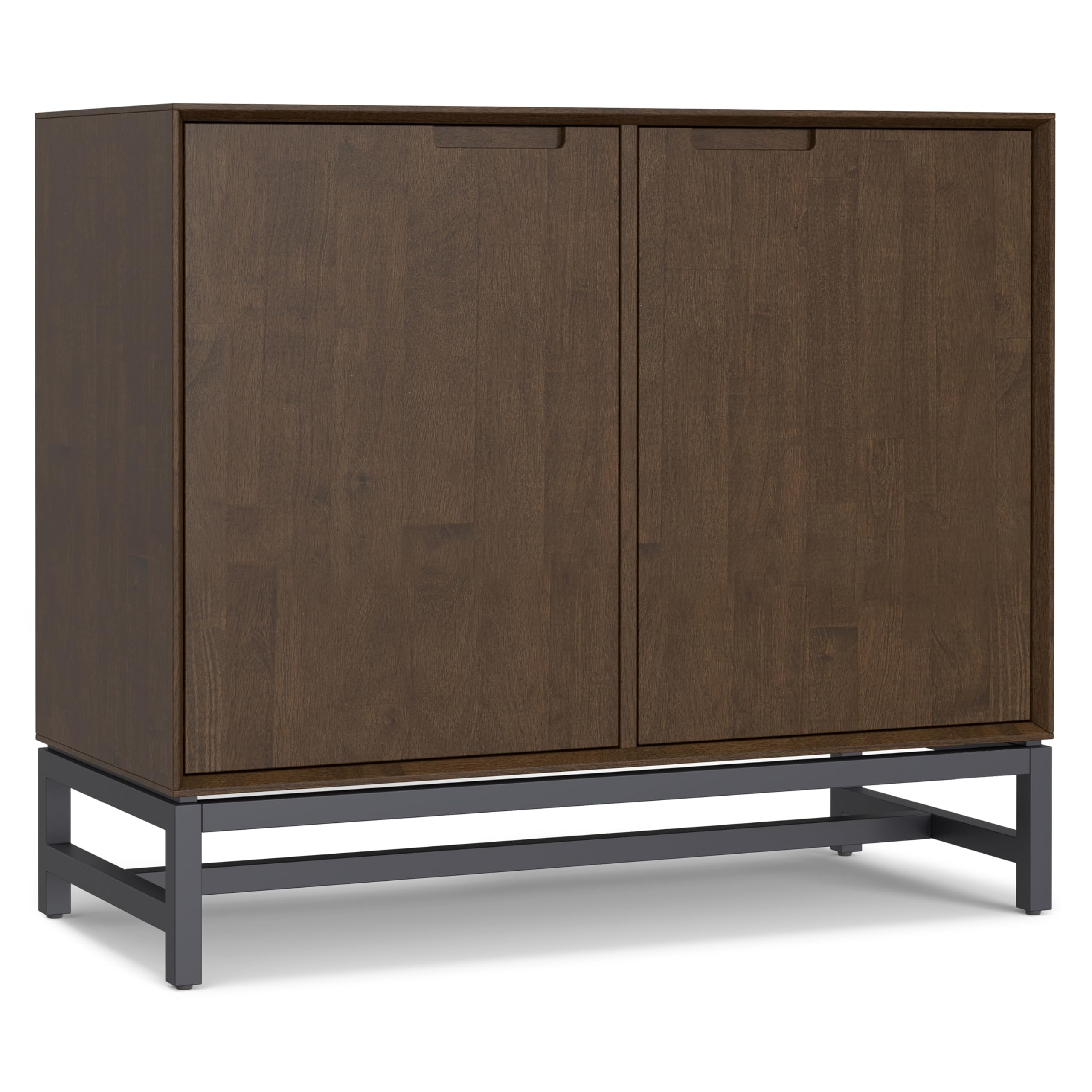 SIMPLIHOME Banting 2 Door Sideboard Buffet, 42 inch, Walnut Brown