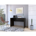 Tuhome Furniture Tuhome Black Modern Engineered Wood Lasko Computer Desk One Drawer