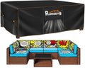 Patio Furniture Set Cover, Outdoor Sectional Sofa Couch Set Covers Waterproof, Garden Dining Table Chair Set Cover 120 L x 90 W 
