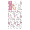Dream On Me Floral Dreams Firm Fiber Standard Baby Crib Mattress in Rose Pink, Greenguard Gold and JPMA Certified, Fits Crib and