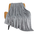 TOONOW Fleece Blanket Twin Size -320GSM Lightweight Fuzzy Soft Textured Flannel Blankets for Couch, Sofa, Bed, 60x80 inchs,Light