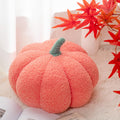 Kajaia 1 Pcs Thanksgiving Pumpkin Pillow Plush 11 x 9.5 Inch 3D Cushion Fall Decorations Simulated Stuffed Throw Pillows Toy for