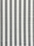 Mad Mats Geometric Outdoor Rug, Reversible Plastic Mat (6  x 9 , Vertical Stripe - Black/Grey)