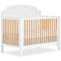 Dream On Me JPMA & Greenguard Gold Certified Milton 5-in-1 Convertible Crib Made with Sustainable New Zealand Pinewood in White 