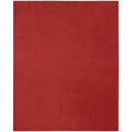 Nourison Essentials Indoor/Outdoor Brick Red 7 x 10 Area Rug, Easy Cleaning, Non Shedding, Bed Room, Living Room, Dining Room,