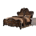 Acme Versailles King Wooden Panel Bed in Cherry Oak