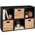 Best Choice Products 6-Cube Storage Organizer, 11in Shelf Opening, Bookcase, Display Shelf, Customizable w/ 3 Removable Back Pan