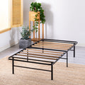 ZINUS SmartBase Essential Mattress Foundation with Bamboo Slats, Metal Platform Bed Frame, Sustainable Bamboo Slat Support, No B
