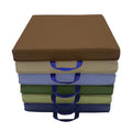 Factory Direct Partners SoftScape 15 inch Square Classroom Floor Cushions with Handles; Flexible Seating for Daycare, Preschool,