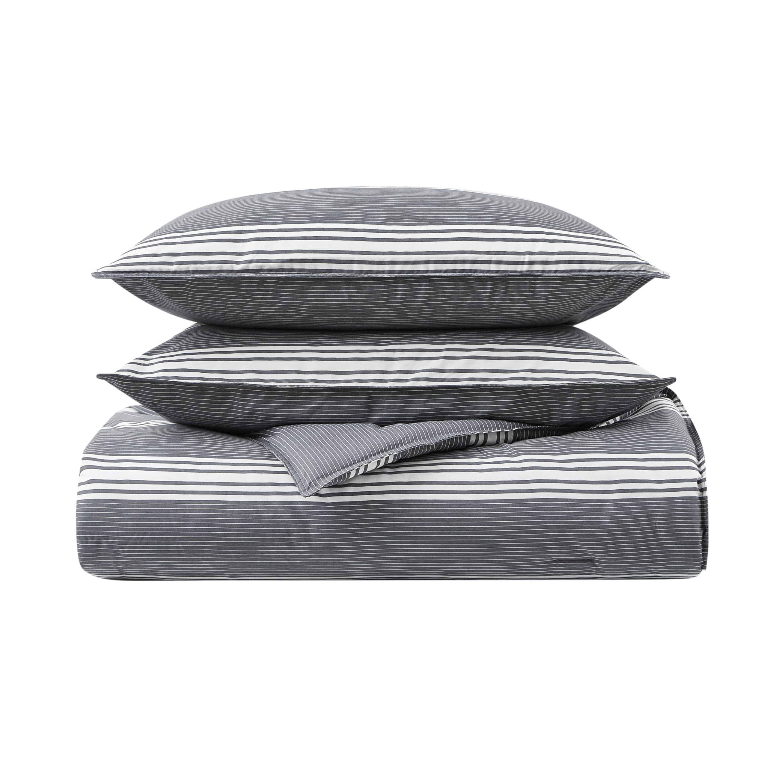 Nautica - Twin/Twin XL Comforter Set, Reversible Cotton Bedding with Matching Sham, Medium Weight for Year Round Use, Dorm Essen