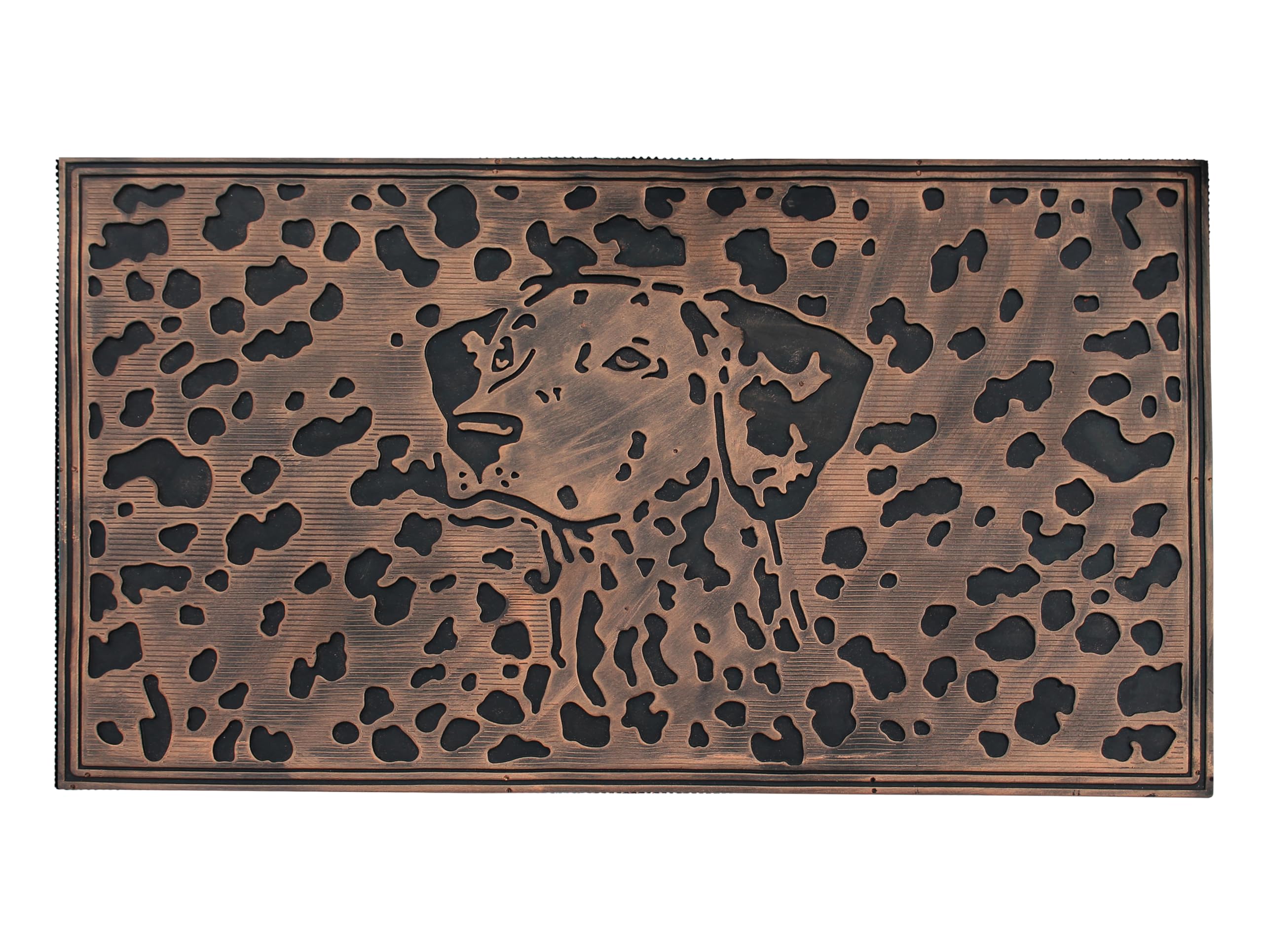 A1 Home Collections Pin Outdoor Entrance,Fun Designed Floor, Welcome Front Door Indoor Non-Slip Backing Rubber Mat for Outside, 
