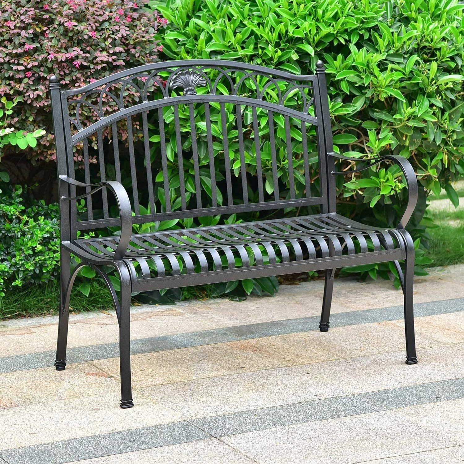 International CaravanInternational Caravan Segovia Iron Loveseat