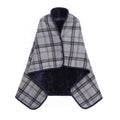 XING YE CHUAN Fleece Wearable Blanket, Comfy Poncho Throw with Buttons, Plush Sleeveless Blankets, for Women Cape Wrap Cover for