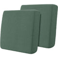 Hokway Stretch Couch Cushion Slipcovers Reversible Cushion Replacement Slipcovers Sofa Cushion Covers(Celadon, 2)