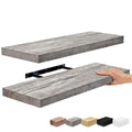 Sorbus Floating Shelves, Wall Shelves for Bedroom, Kitchen, Living Room, Bathroom Shelves Over The Toilet, Home Decor, Farmhouse