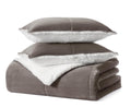 UGG 00434 Blissful Full-Queen Comforter Set Reversible Hypoallergic Hotel Collection Comforter and Pillow Sham Machine Washable 