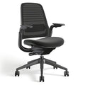 Steelcase Series 1 Office Chair - Ergonomic Work Chair with Wheels for Carpet - Helps Support Productivity - Weight-Activated Co