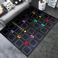 Gamer Area Rugs for Boys Bedroom, Gaming Rugs for Kids Room Home Decor Controller Gamepad Carpet Doormat 45x6