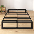 ZINUS ABEL 14 Inch Platform Bed Frame, Steel Slat Support, Easy Assembly, No Box Spring Needed, Eco Friendly WonderBox(TM) Packa