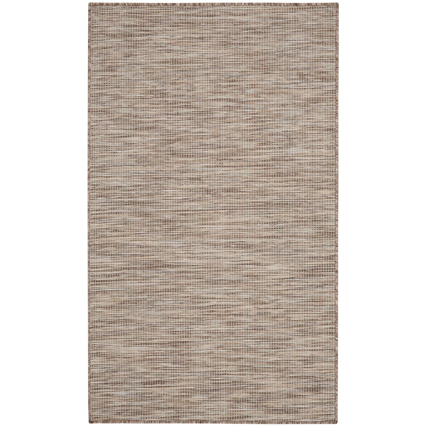 Nourison Positano Indoor/Outdoor Beige 3 x 5 Area Rug, Easy Cleaning, Non Shedding, Bed Room, Living Room, Dining Room, Backya
