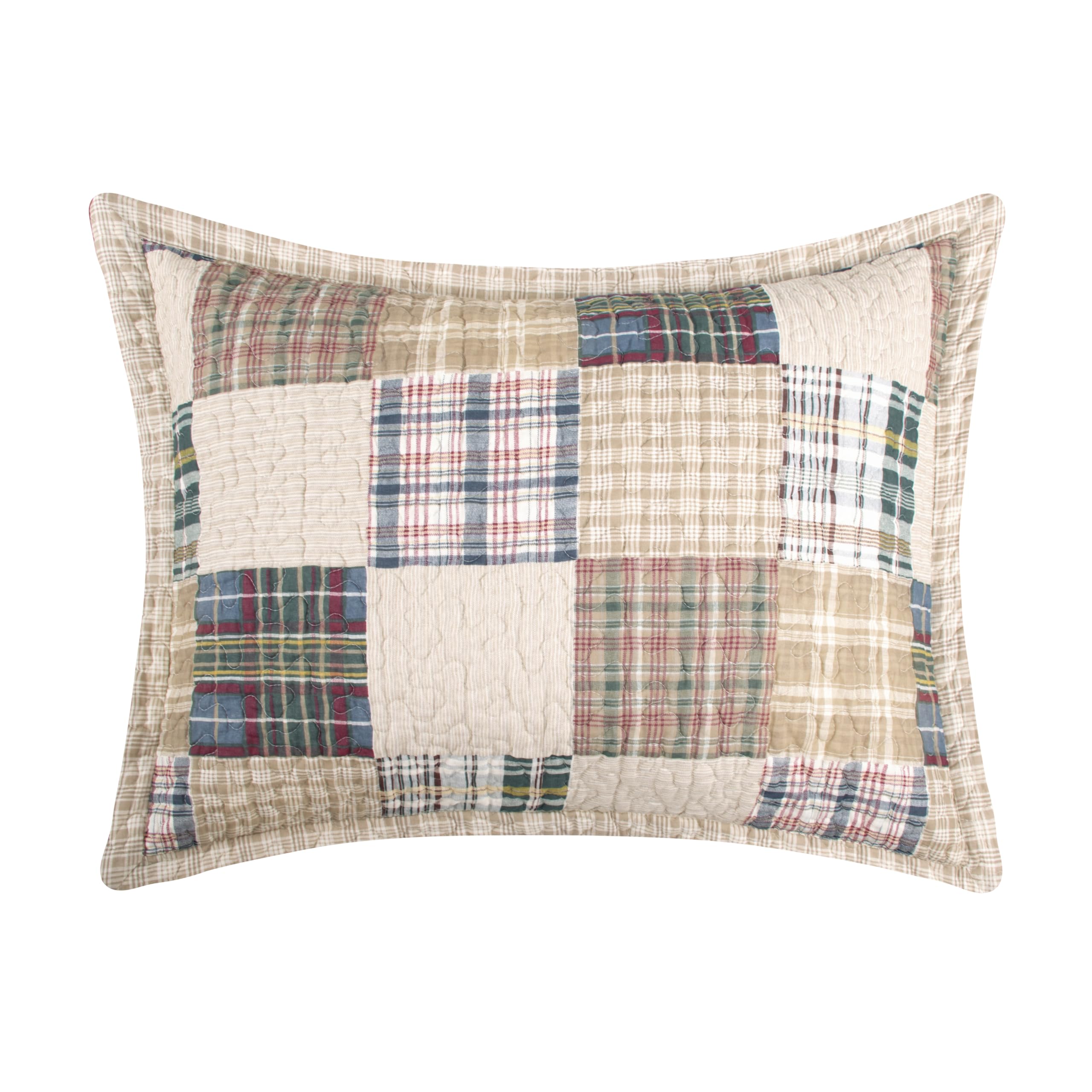 Greenland Oxford Sham, King, Multicolor