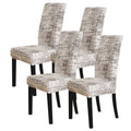 FORCHEER Dining Room Chair Covers for Dining Room Set of 4,Stretch Dining Chair Cover for Dining Room Kitchen Washable Removable