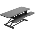 VIVO 42 inch Desk Converter, K Series, Height Adjustable Sit to Stand Riser, Dual Monitor and Laptop Workstation with Wide Keybo