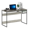 FURINNO Moretti Lifestyle Study Desk, 45 Inches, French Oak Grey