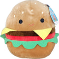 SQUISHMALLOW KellyToys - 8 Inch (20cm) - Carl The Cheeseburger - Super Soft Plush Toy Animal Pillow Pal Buddy Stuffed Animal Bir