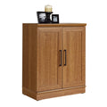 Sauder HomePlus Base Pantry Cabinet, L: 29.61 x W: 17.01 x H: 37.40, Sienna Oak