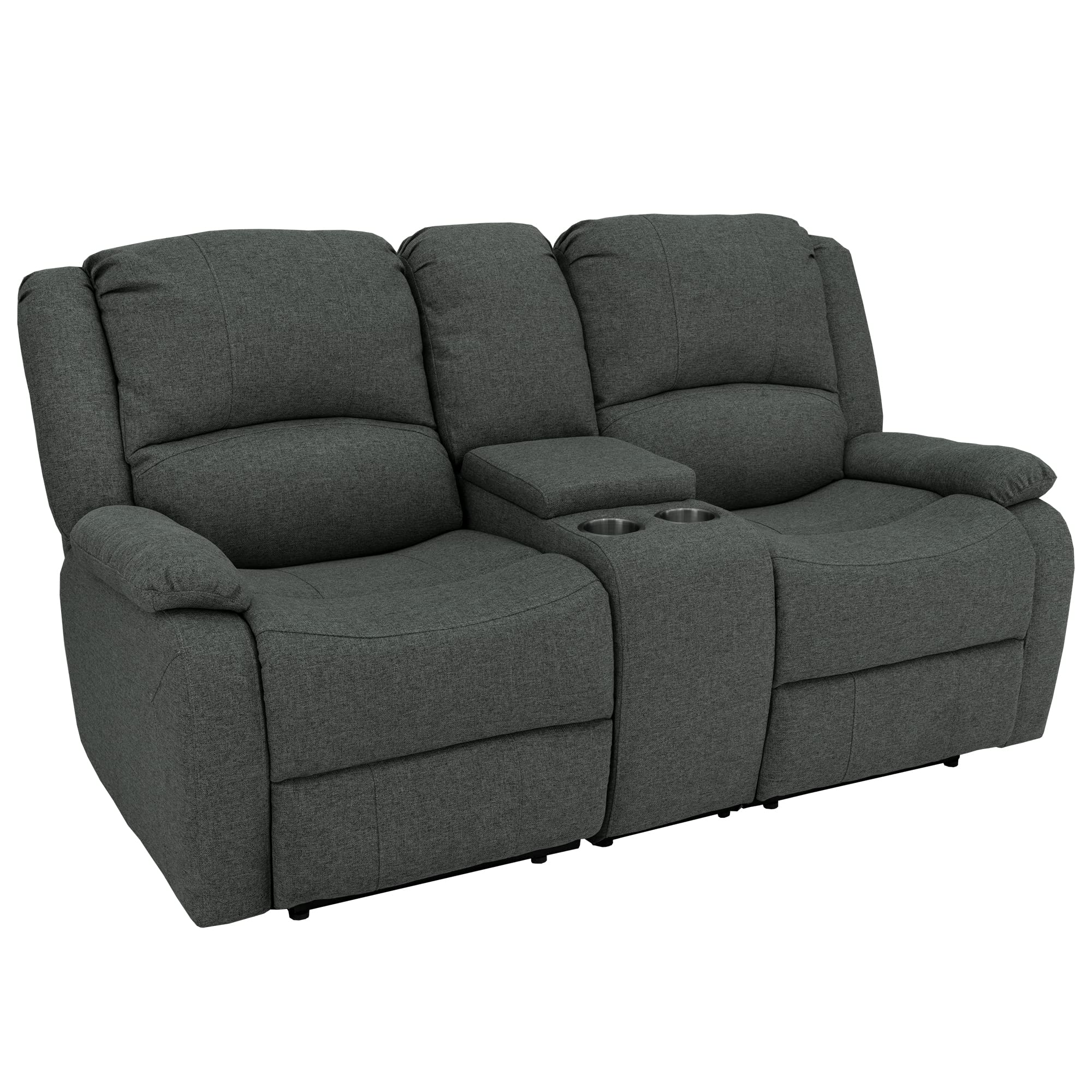 RecPro charles collection  70 Double Recliner RV Sofa  RV Zero Wall Loveseat  Wall Hugger Recliner  RV Theater Seating  RV Furni