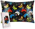 Miss Adola 1 Pack Kids Pillowcase - 30x20 Queen Mulberry Silk Pillowcase for Hair and Skin 19 Momme Silk Pillow Case Cute Cartoo