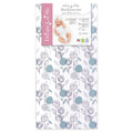 Dream On Me Floral Dreams Firm Fiber Standard Baby Crib Mattress in Teal, Greenguard Gold and JPMA Certified, Fits Crib and Todd