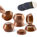 Bed Risers, Furniture Risers (Set of 8-Height 1) Can be Adjusted to 2 3or 4, Lifts Furniture Risers, Solid Natural Wood Ri