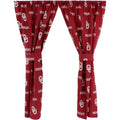 College Covers Everything Comfy Oklahoma Sooners Curtain Panel Set, 2 Panels, 2 Matching Tie Backs, 42 inches Wide by 84 inches 
