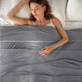 Topcee Cooling Blanket (90 x90 Queen Size) for Sweats Absorbs Heat to Keep Adults Cool on Warm Nights, Q-Max 0.5 for Hot Sleeper