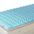 DMI 3-Inch Foam Mattress Topper, Egg Crate Foam Pad, Mattress Pad and Bed Topper for Support, Air Circulation, Pressure Relief a