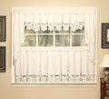 Todays Curtain Imperial Classic Drawn Cutwork Window Swag, 38-Inch, Beige