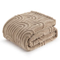 Bedsure Brown Twin Blanket for Couch - Super Soft Cozy Blankets for Women, Cute Small Blanket for Girls, 60x80 Inches