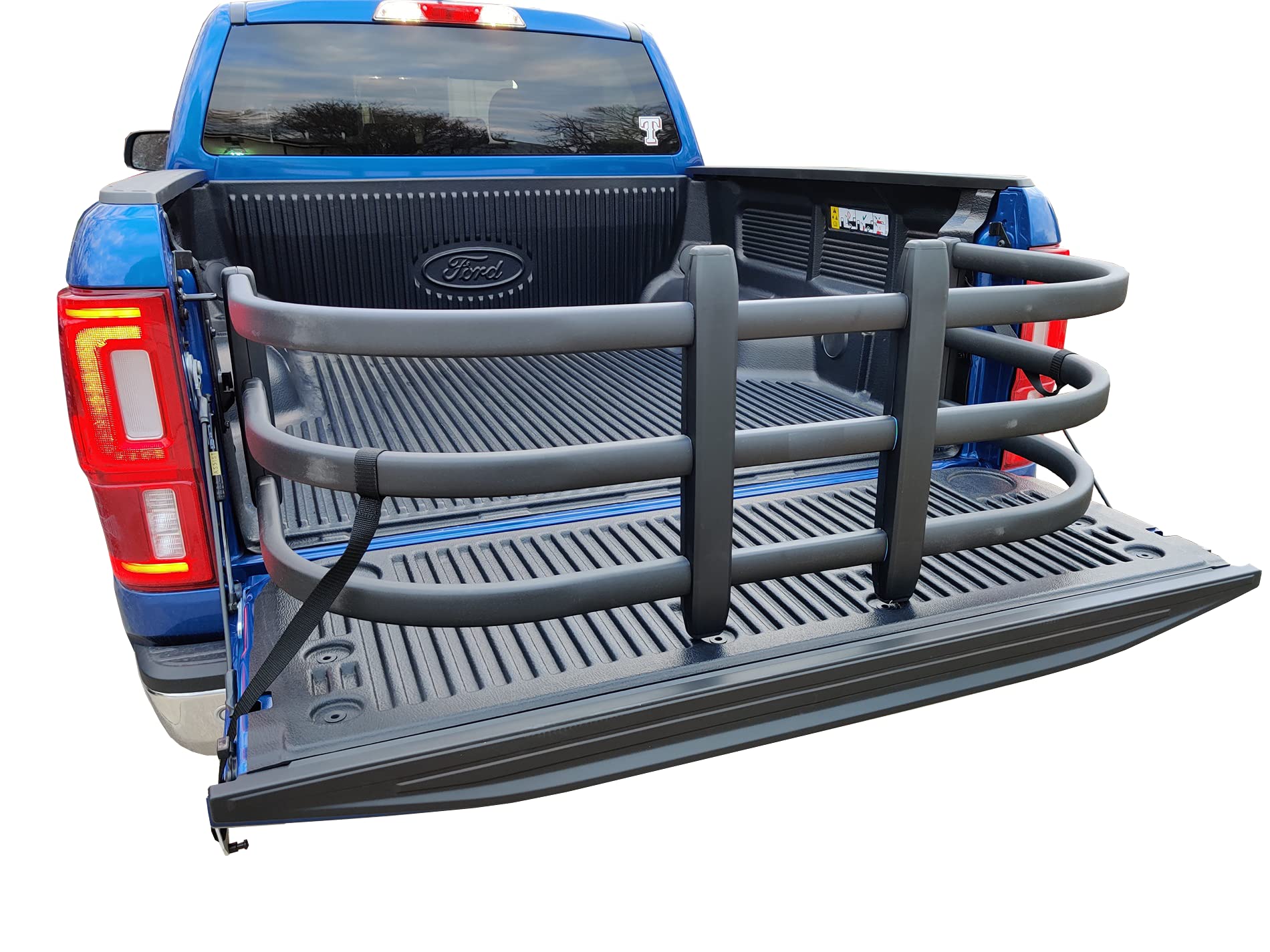 X-Terrain Truck Bed Extender for Ford Ranger, Maverick, Chevy Colorado, GMC Canyon, Nissan Frontier Pickup Trucks, 24 Bed Extens
