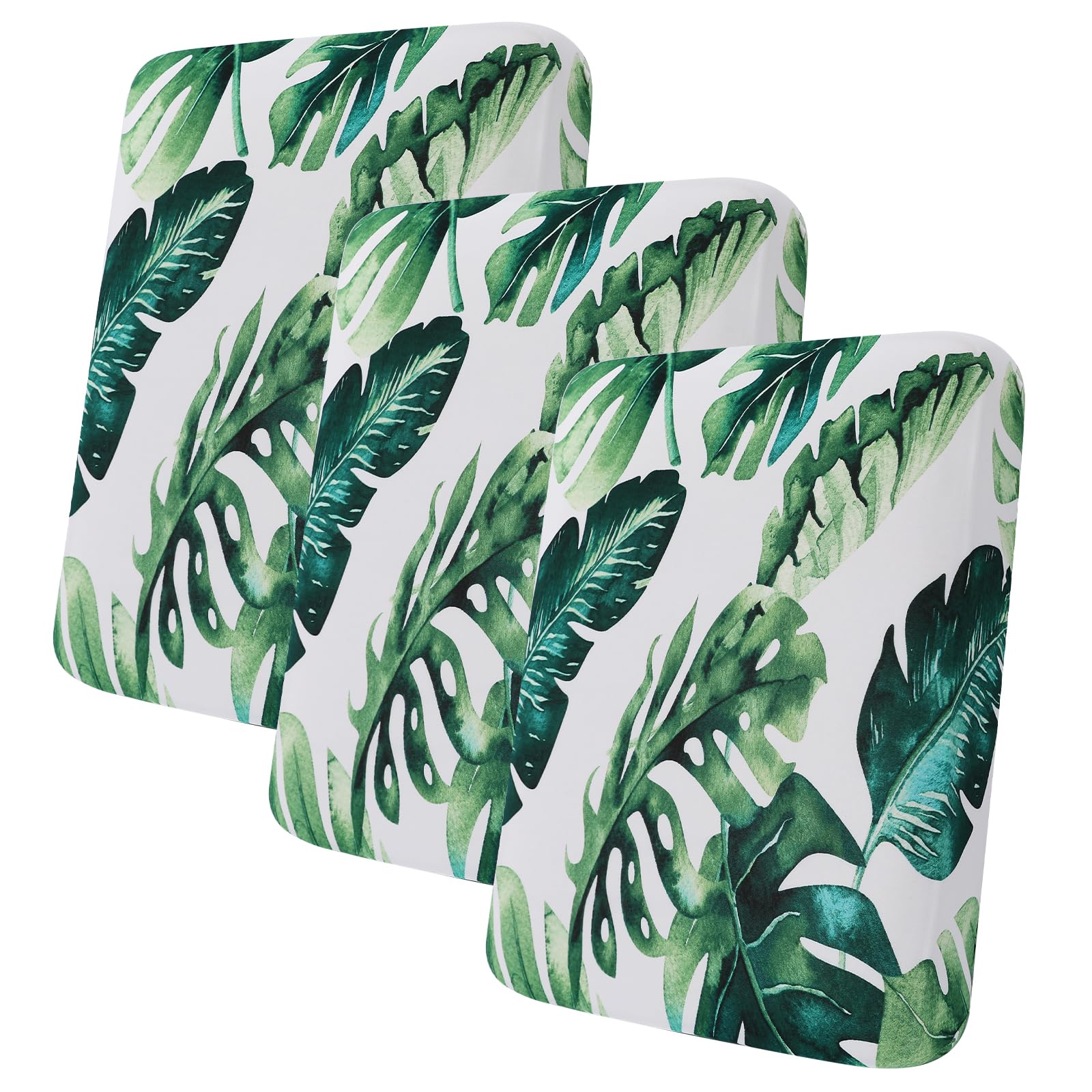 hyha Printed Couch Cushion Covers, Floral Sofa Covers Washable for 3 Cushion Couch, Stretch Pattern Outdoor Cushion Covers for P