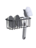 SunnyPoint NeverRust Deluxe Kitchen Sink Suction Holder for Sponges, Scrubbers, Soap, Kitchen, Bathroom, 304 Stainless Steel (Ma