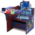 Delta Children Chair Desk with Storage Bin - Ideal for Arts & Crafts, Snack Time, Homeschooling, Homework & More - Greenguard Go