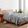 Bare Home 100% Organic Cotton Jersey Sheet Set, Ultra Soft, 100% Cotton - Sheet Set & Pillowcase - Deep Pocket Bed Sheets (Full,