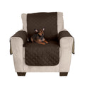 Furhaven Water-Resistant & Reversible Chair Cover Protector for Dogs, Cats, & Children - Two-Tone Pinsonic Quilted Living Room F