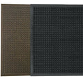 Electriduct Waffle Pattern Entrance Mat 2x3 (3/8 Thickness) - Brown