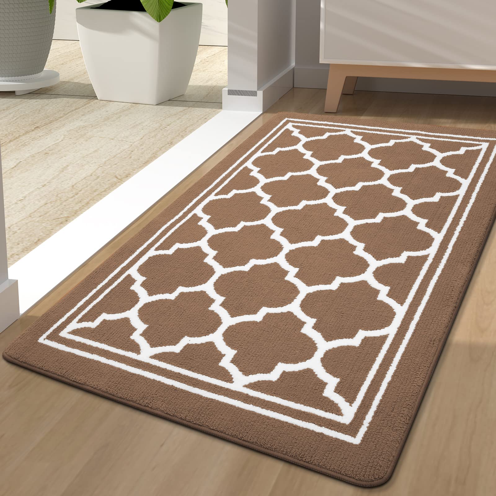 Buganda Indoor Door Mat, Resist Dirt and Absorbent Entrance Mat, Anti-Slip, Low Profile Inside Floor Mat Doormat for Entryway (5