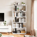 YITAHOME Tall Bookshelf Modern Book Shelf 6 Tier Bookcase, Open Display Storage Rack Shelves for Living Room/Bedroom/Home/Office