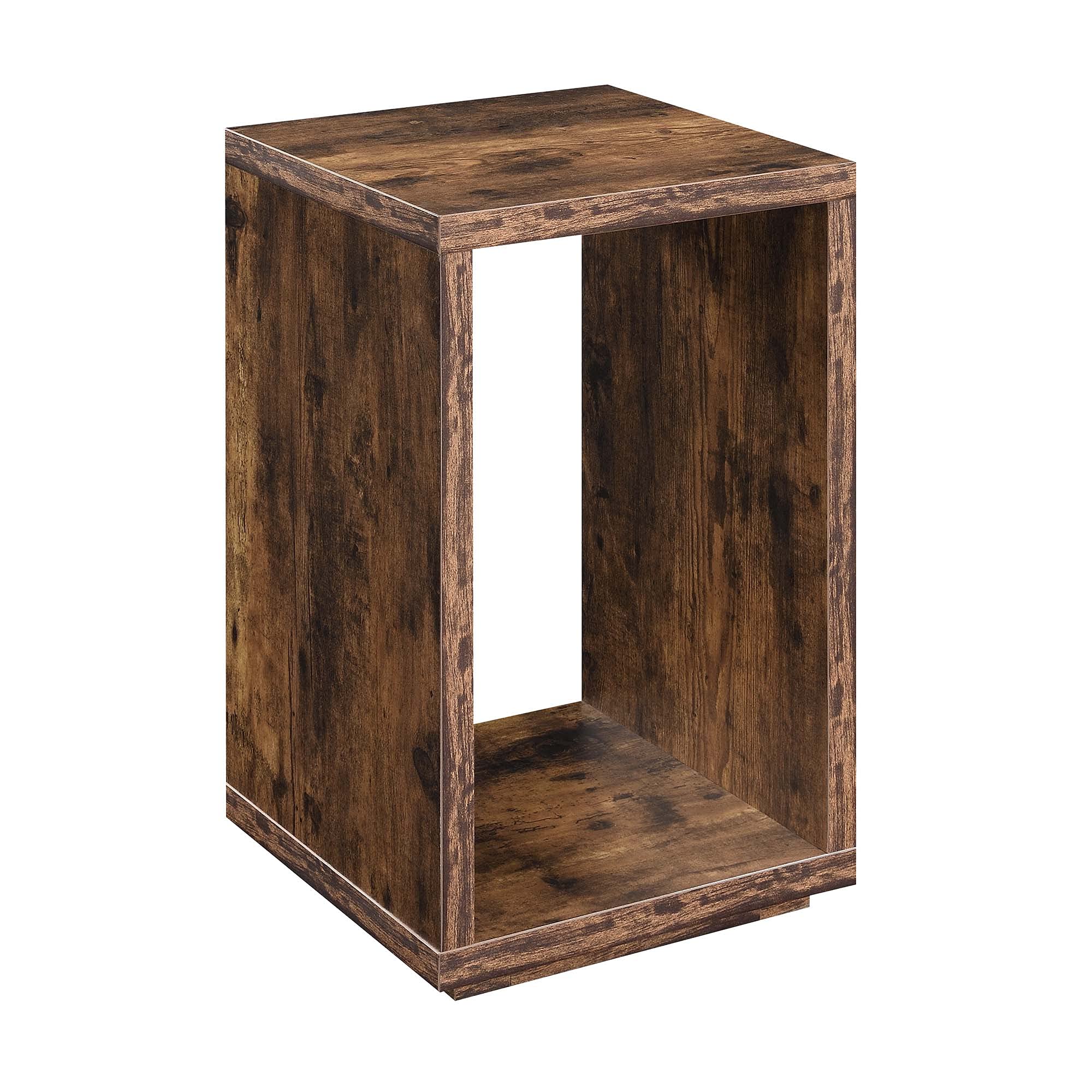 Convenience Concepts Northfield Admiral End Table with Shelf, Barnwood