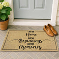 Welcome Door Mat Home Mats for Front Door Indoor Outdoor Entrance with Non-Slip Backing Housewarming Gifts New Home Decor Sign f